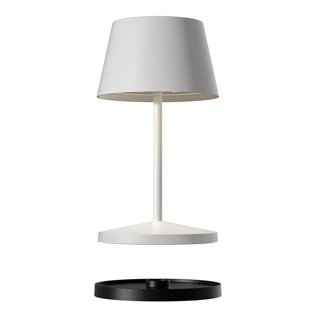 Villeroy & Boch Seoul RC LED Akkuleuchte, weiß, inkl. Ladestation