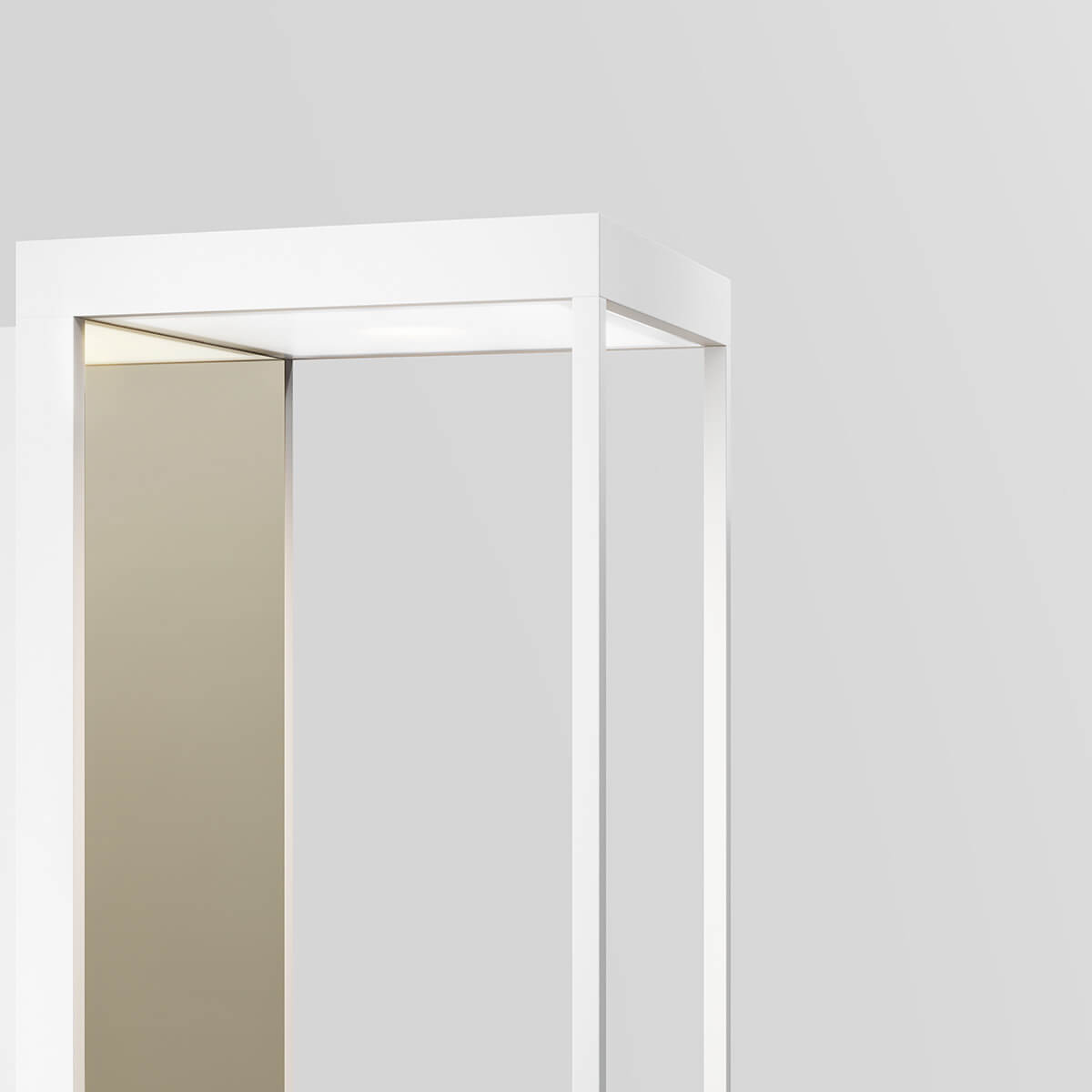 Gic LED Außenwandleuchte, pure white