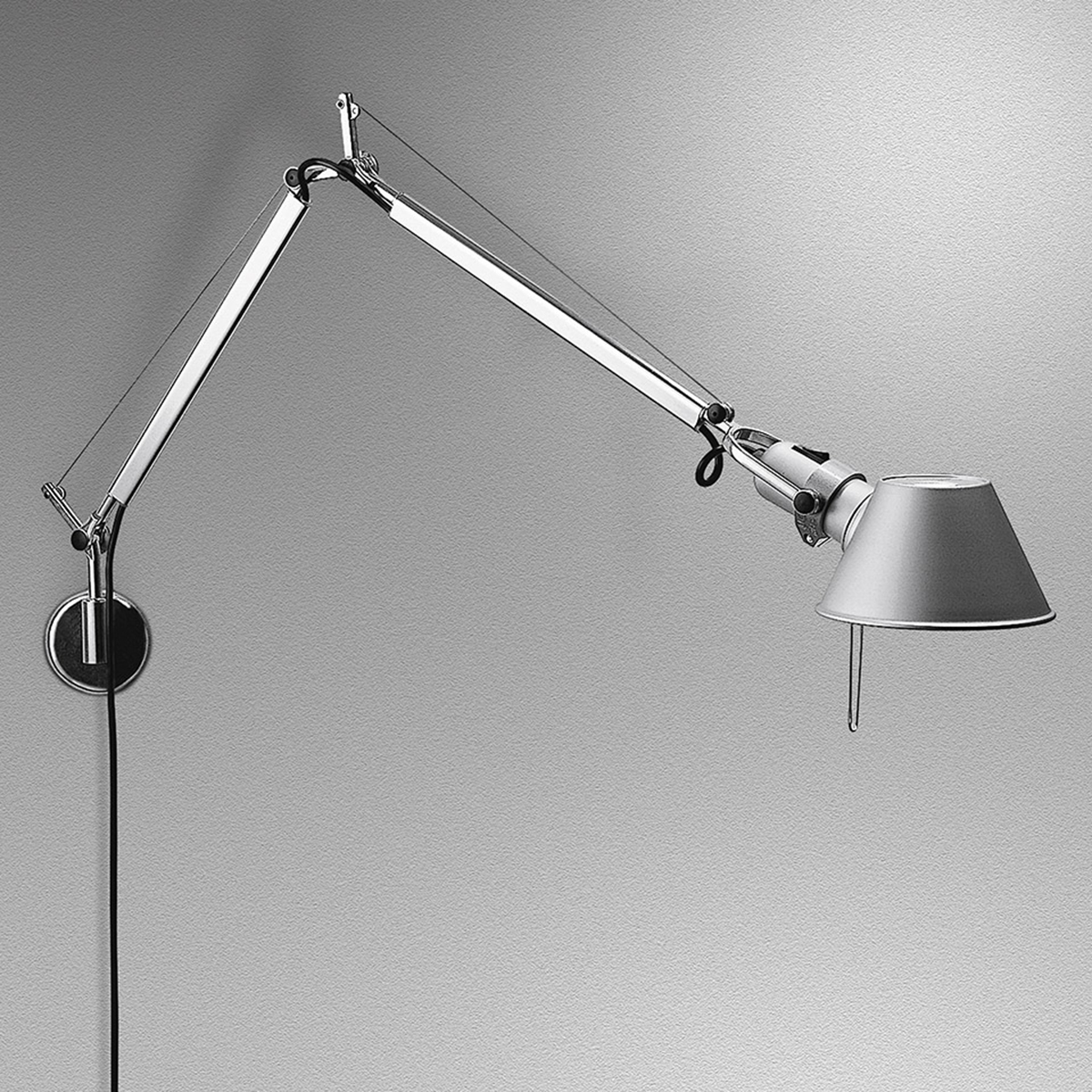 Artemide Tolomeo Mini Parete, Aluminium