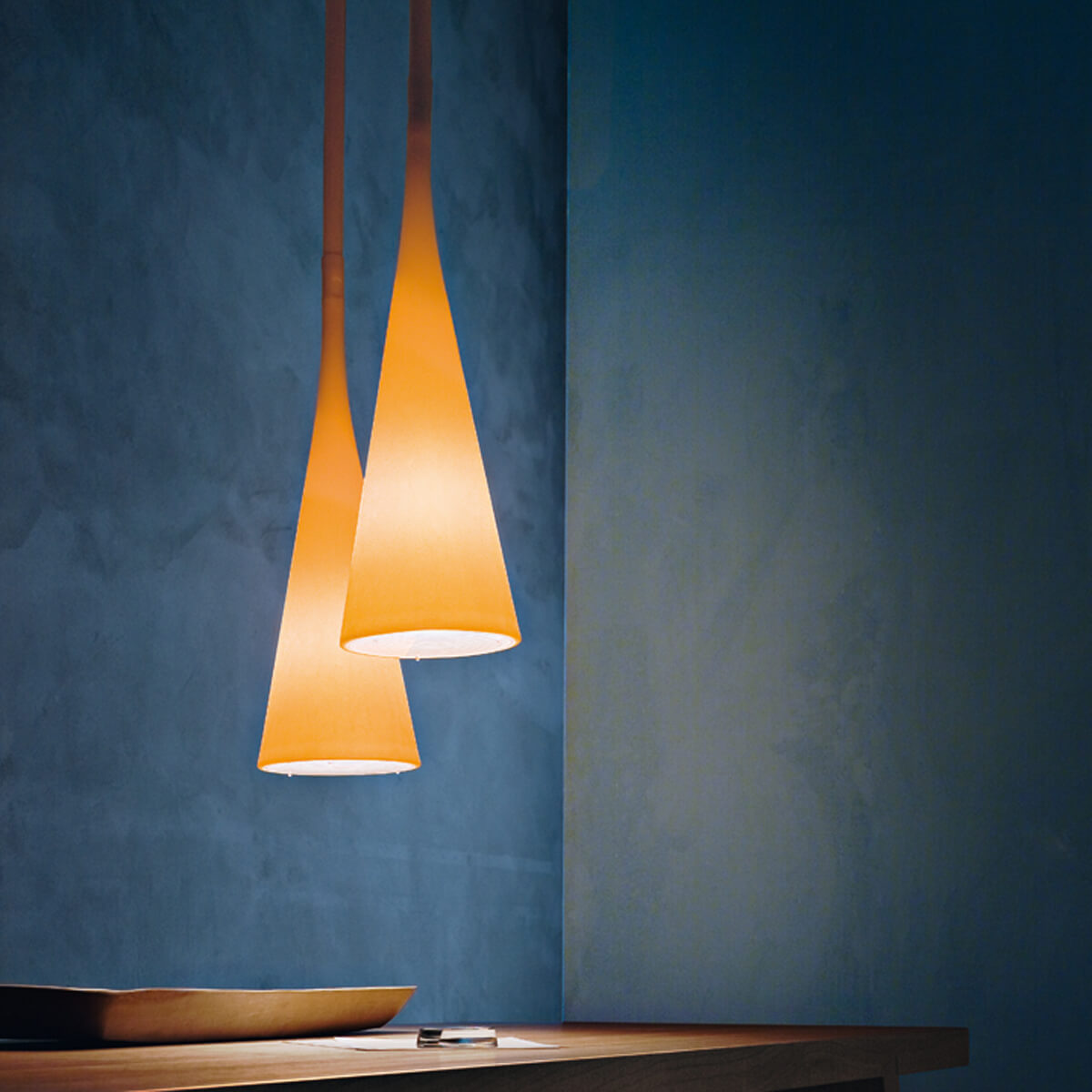 Foscarini Uto Tavolo / Sospensione, arancio (orange)