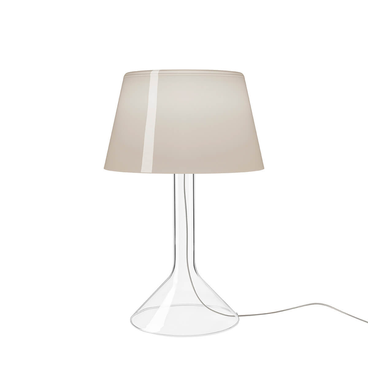 Foscarini Chapeaux V LED Tavolo, grigio (grau)