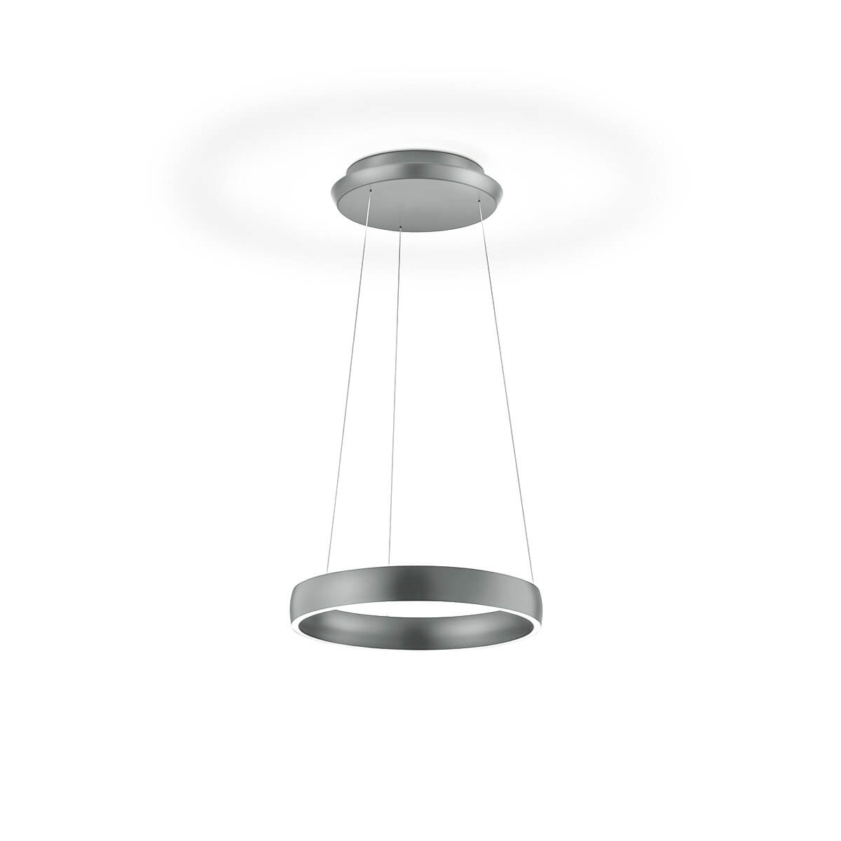 Knapstein Sara-40 LED Pendelleuchte, Nickel matt