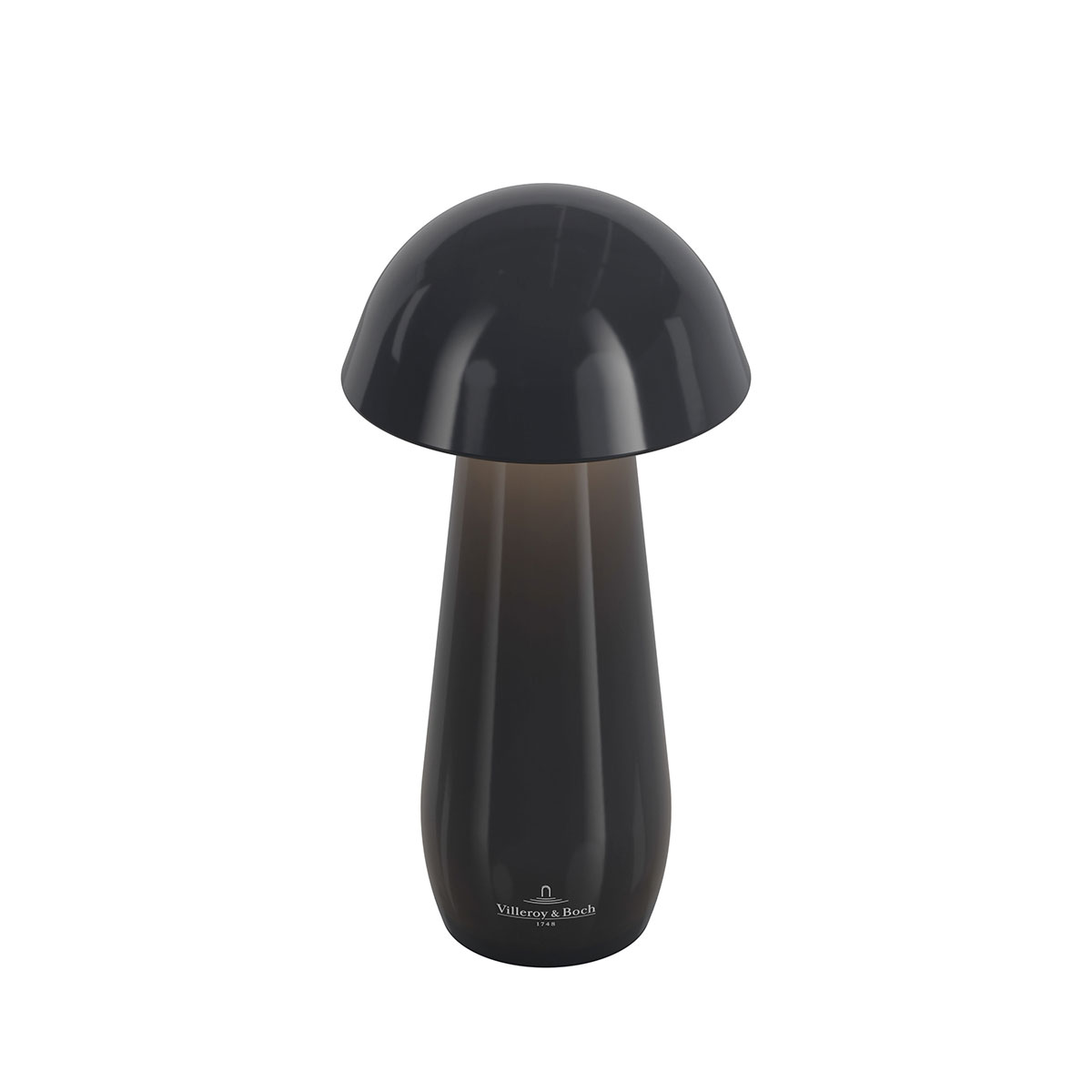 Höhe: 16 cm, schwarz-keramik