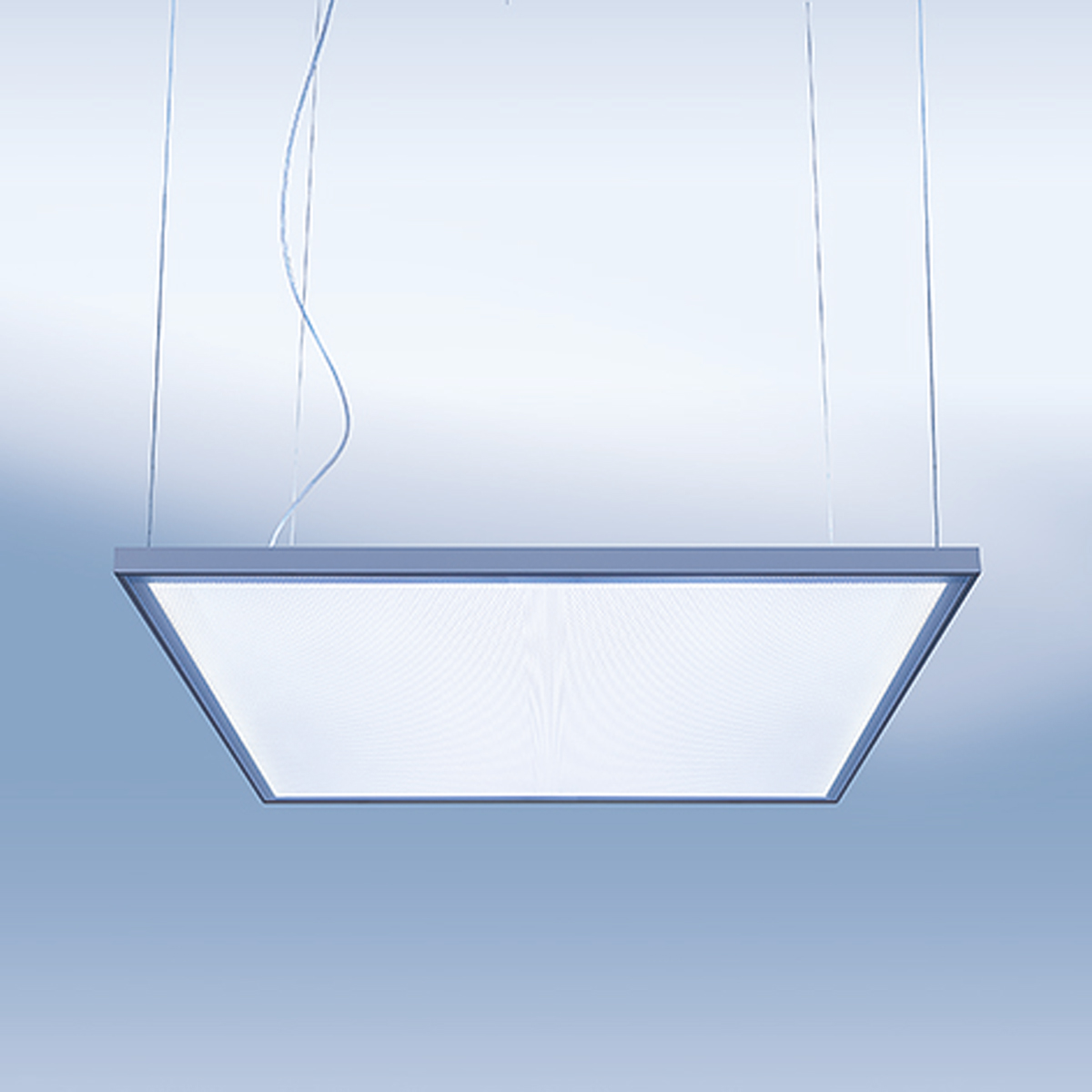 Lightnet Cubic-P2 Superflat Pendelleuchte, Aluminium natureloxiert
