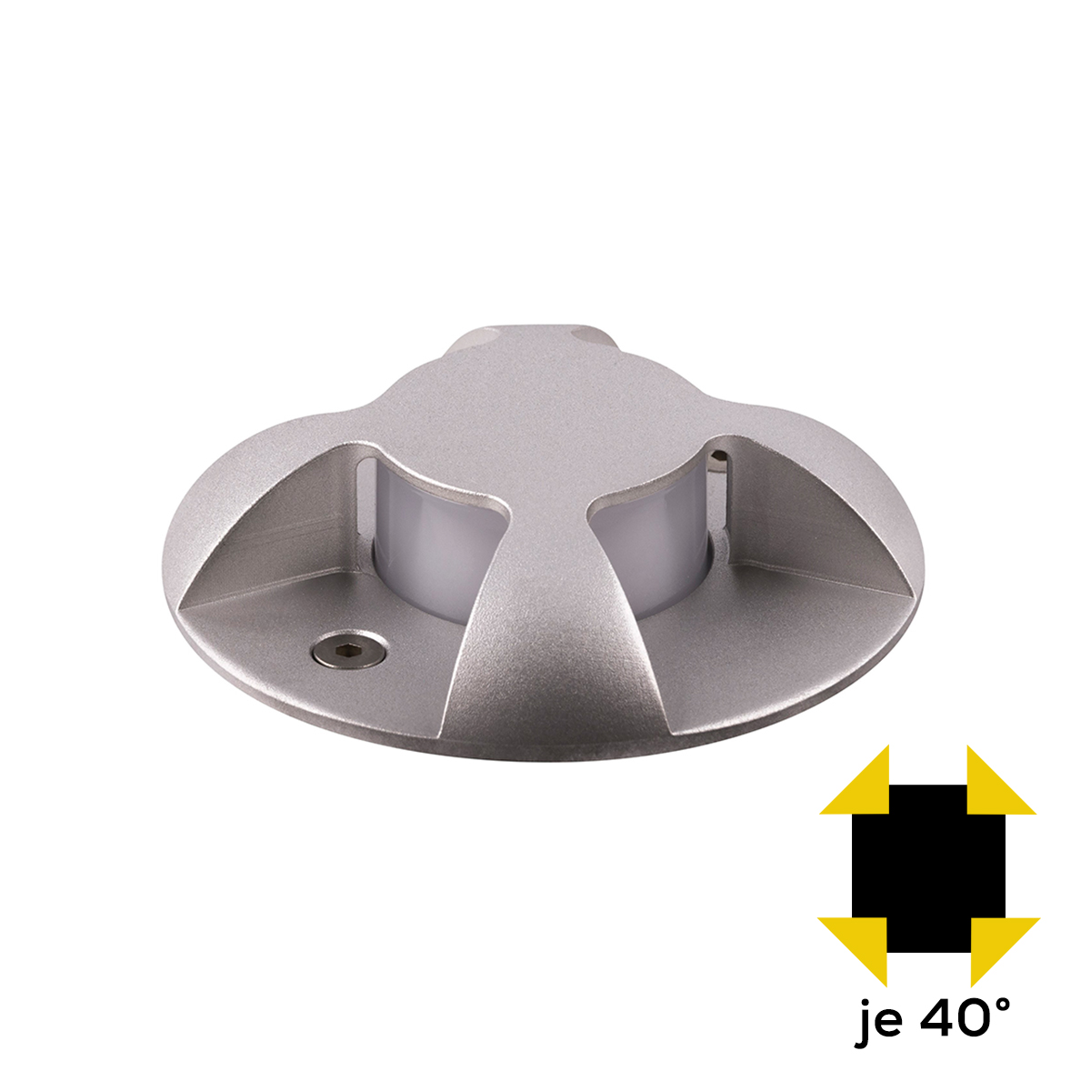 1457 LED Bodeneinbaustrahler, Auslaufmodell, Edelstahloptik 1457 LED Bodeneinbaustrahler, Auslaufmodell