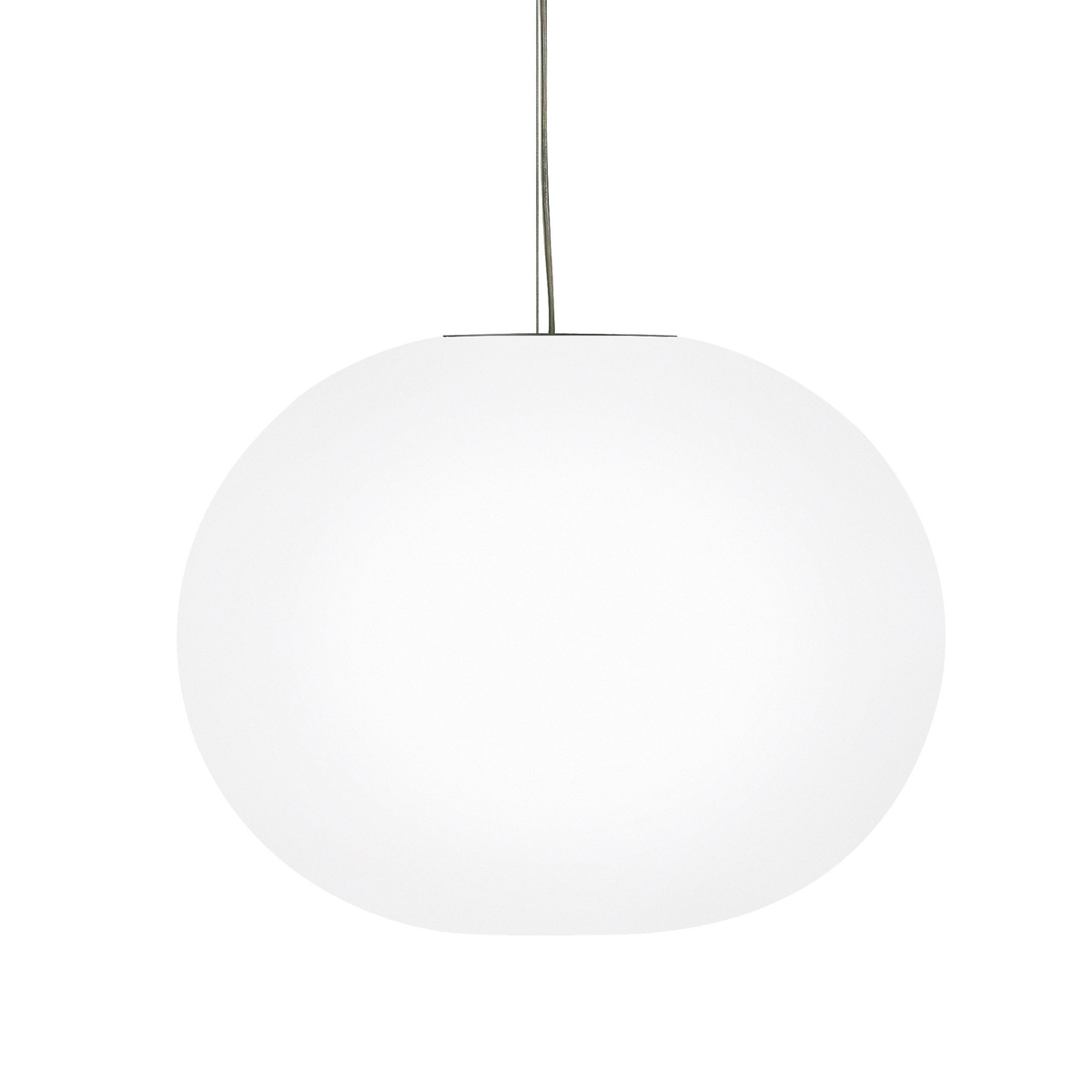 Flos Glo-Ball S Pendelleuchte, S2, Ø: 45 cm, weiß