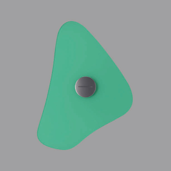 Foscarini Bit Parete, 4, verde (grün)
