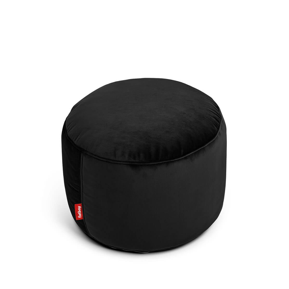 Point Velvet Hocker