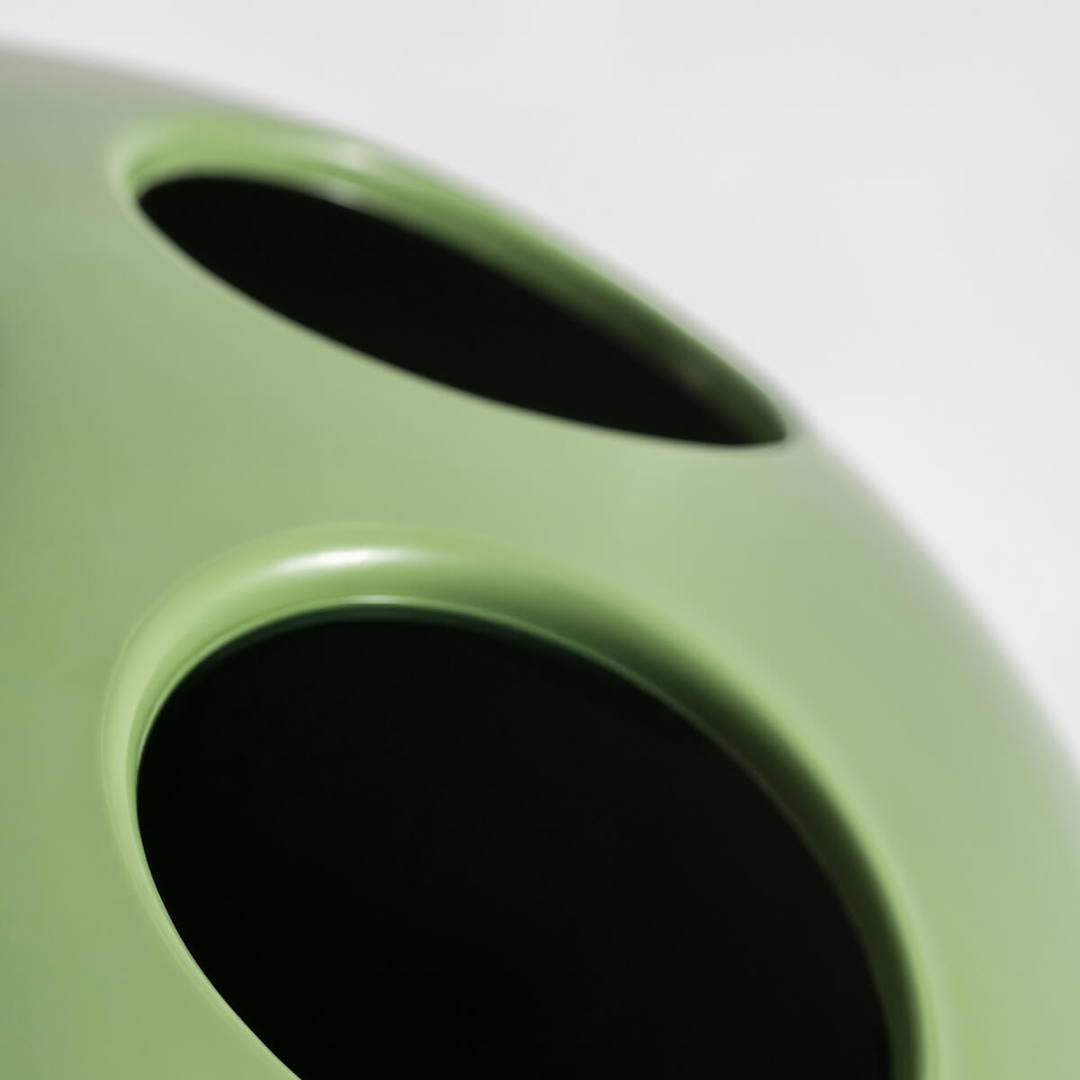 Artemide Milano Danese Dedalo Schirmständer, grün
