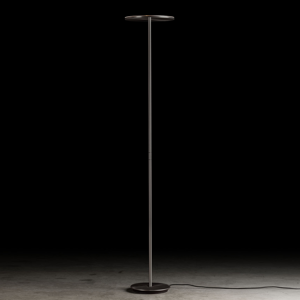 Holtkötter Plano LED Deckenfluter, Platin