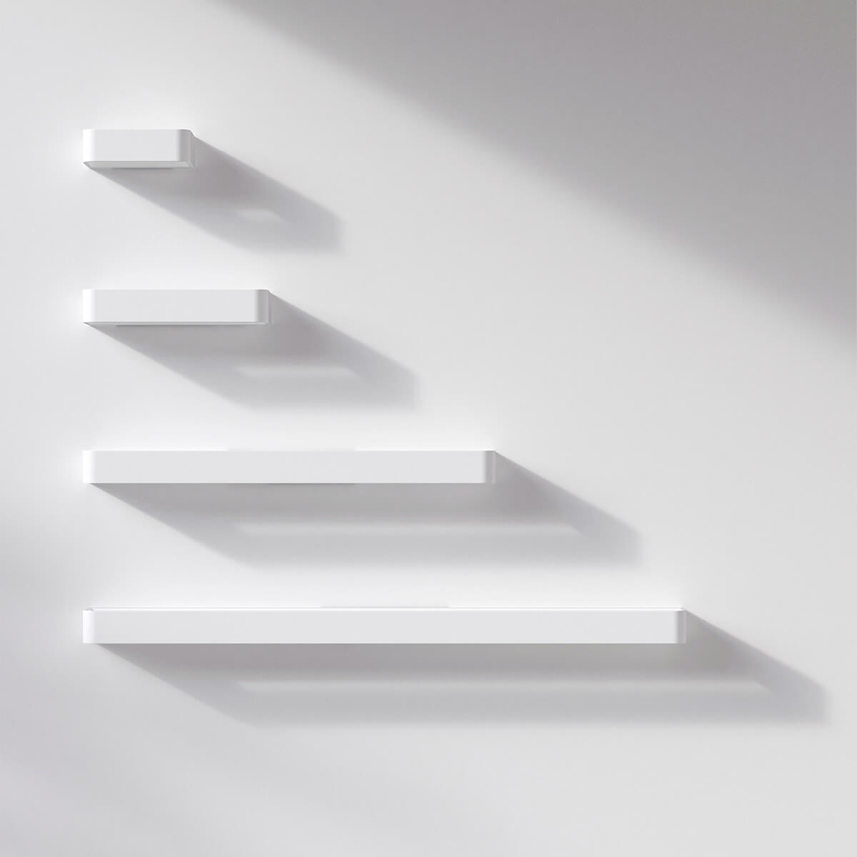 Rotaliana Frame W1, W2, W3 und W4 LED Wandleuchte, weiß matt