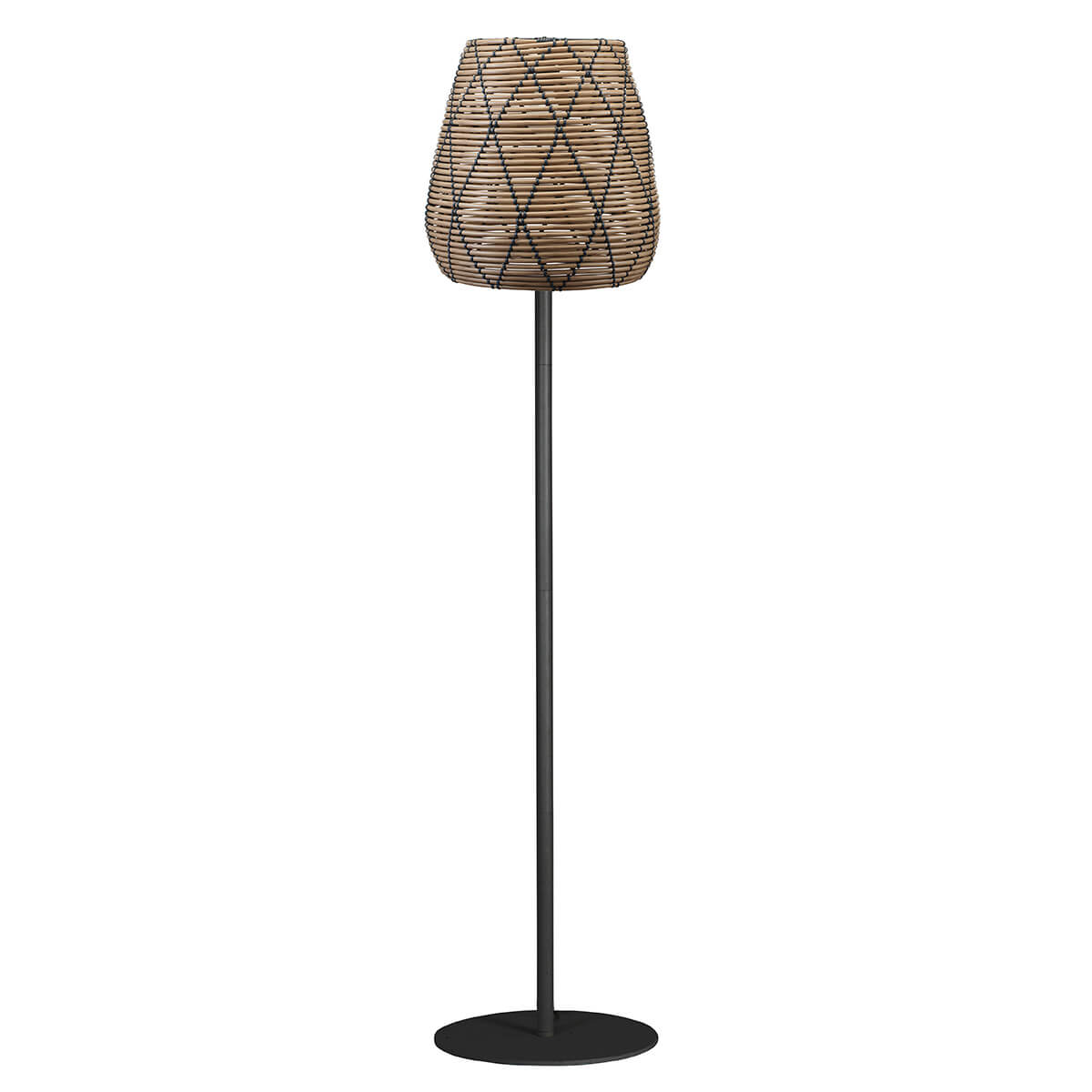 PR Home Agnar Lollo Outdoor Stehleuchte, natur / schwarz Agnar Lollo Outdoor Stehleuchte