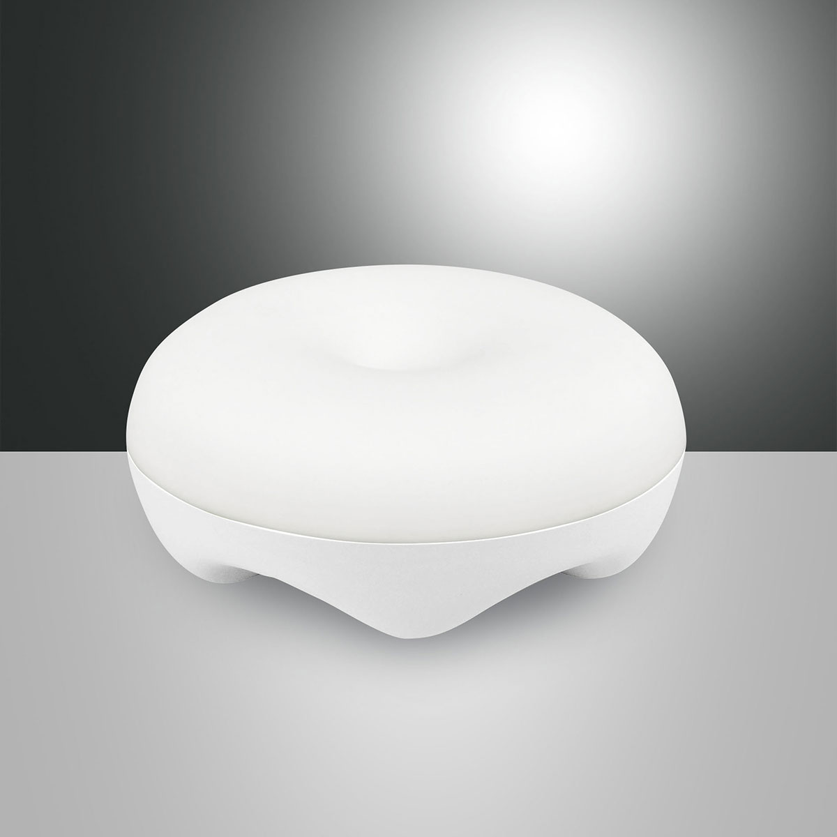 Fabas Luce Bluma LED Akkuleuchte, weiß