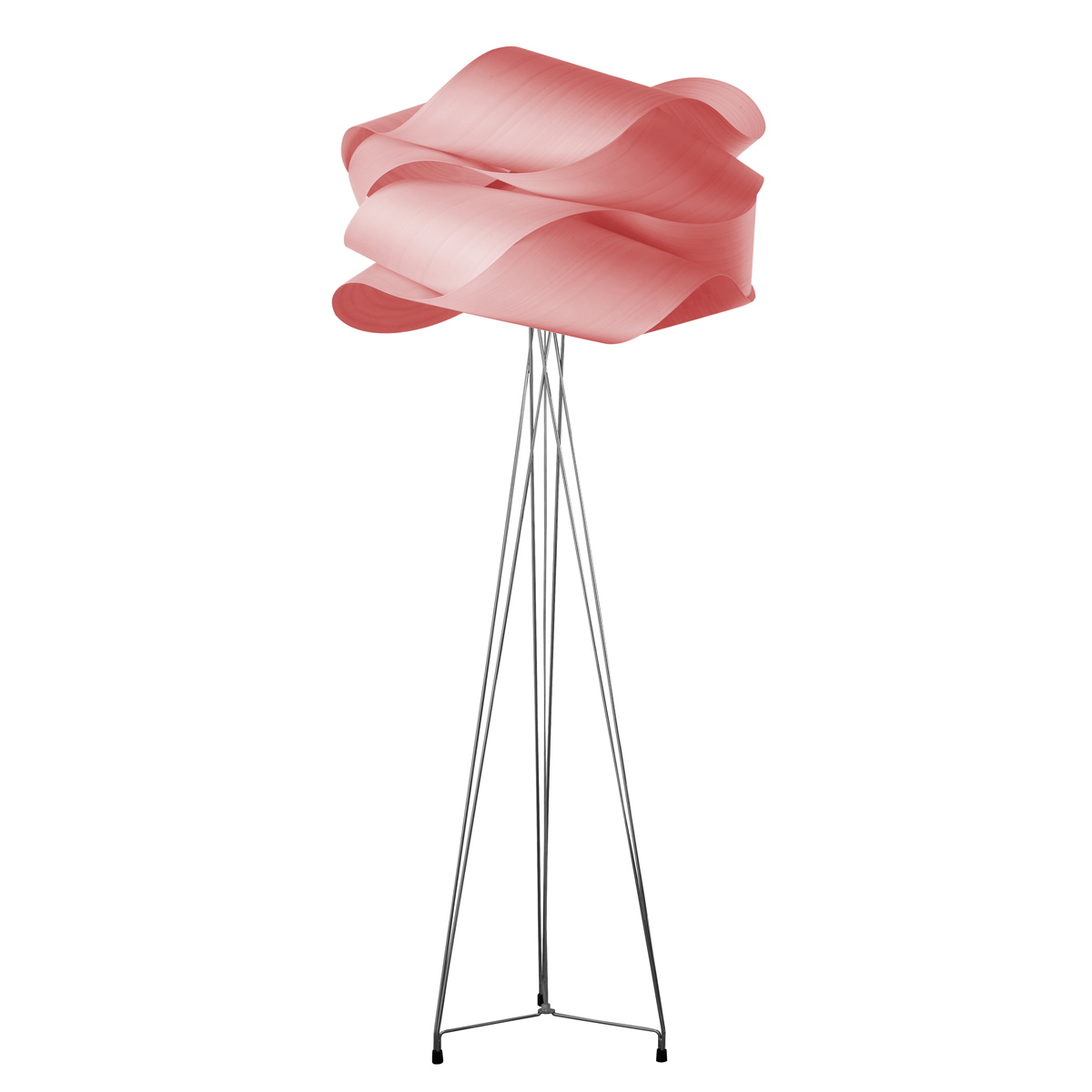 LZF Lamps Link Stehleuchte, Schirm: hellrosa