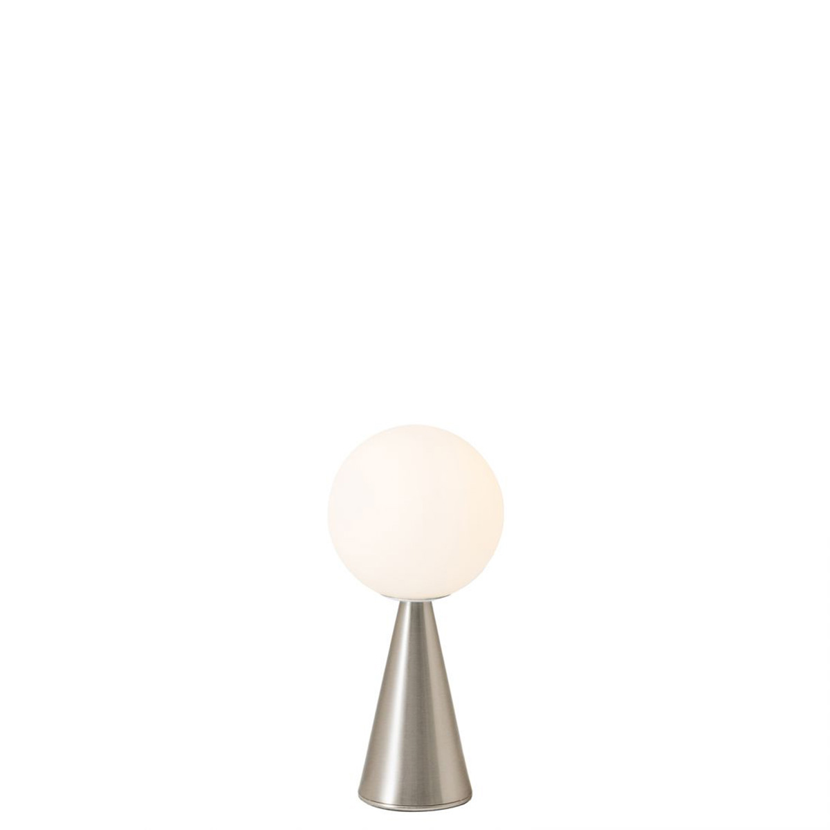 Fontana Arte Bilia Mini Tischleuchte, Silber