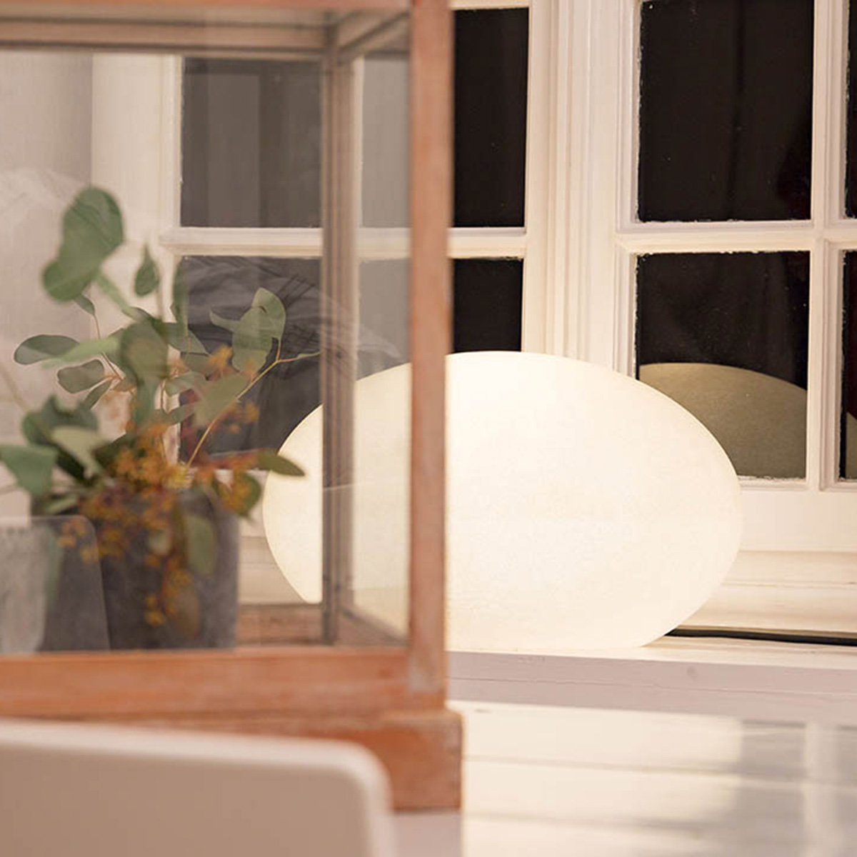 8 seasons design Shining Eye Dekoleuchte, sand