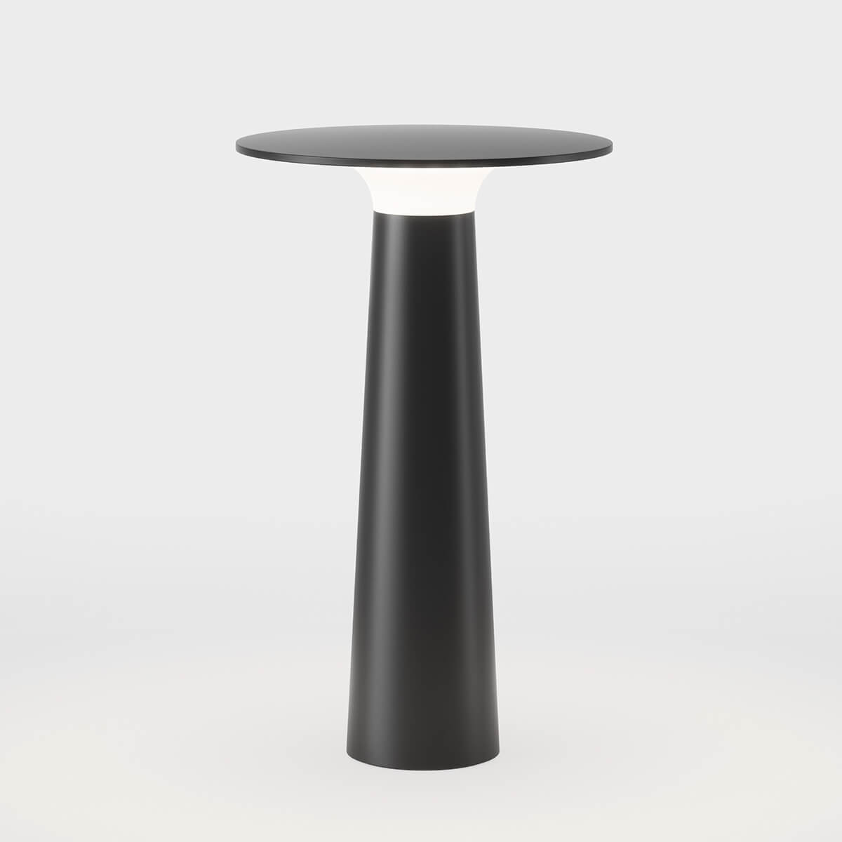 IP44.DE Lix LED Akkuleuchte, Dim-to-Amber, jet black (schwarz)