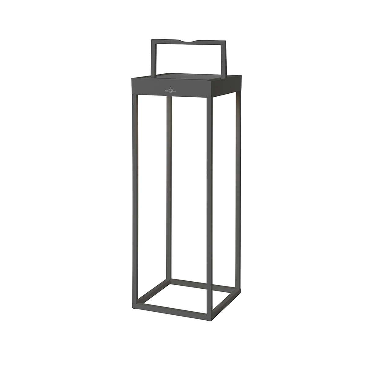 Villeroy & Boch Cannes LED Akku-Solarleuchte, Höhe: 50 cm, schwarz