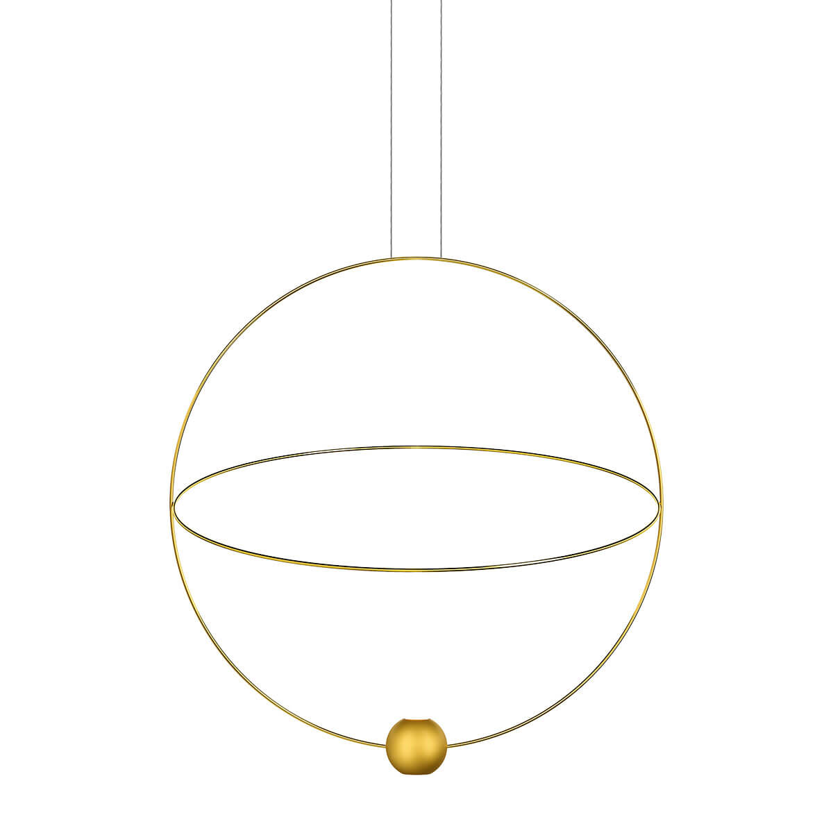 Lodes Elara Large LED Pendelleuchte, Gold matt