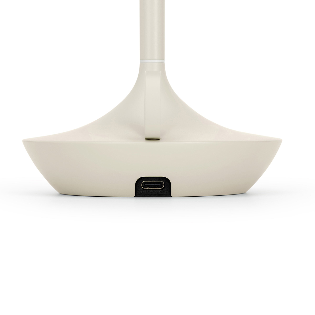 Graypants Wick LED Akkuleuchte, nebelgrau, USB-C-Anschluss zum Aufladen