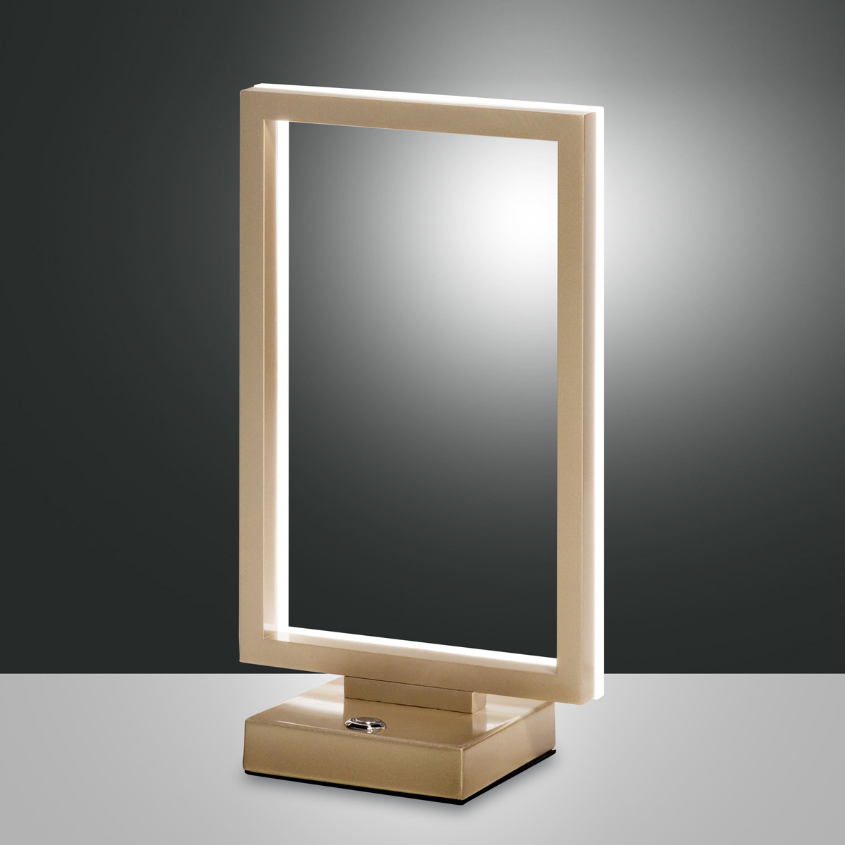 Fabas Luce Bard LED Tischleuchte, Gold edelmatt