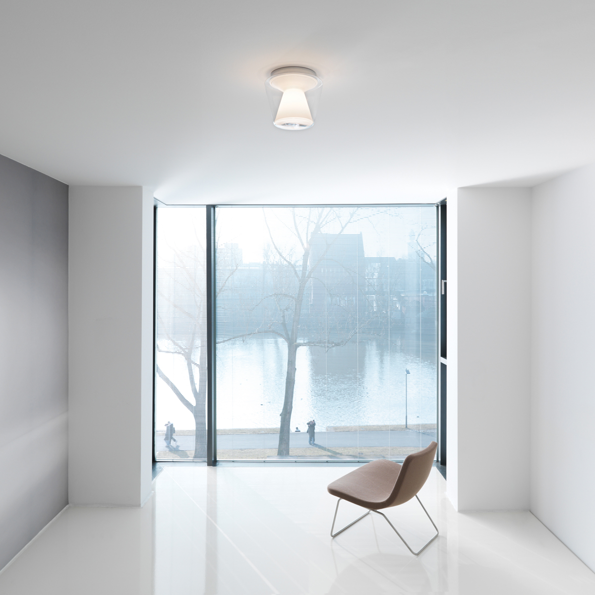 Serien.lighting Annex Small Deckenleuchte, klar / opal