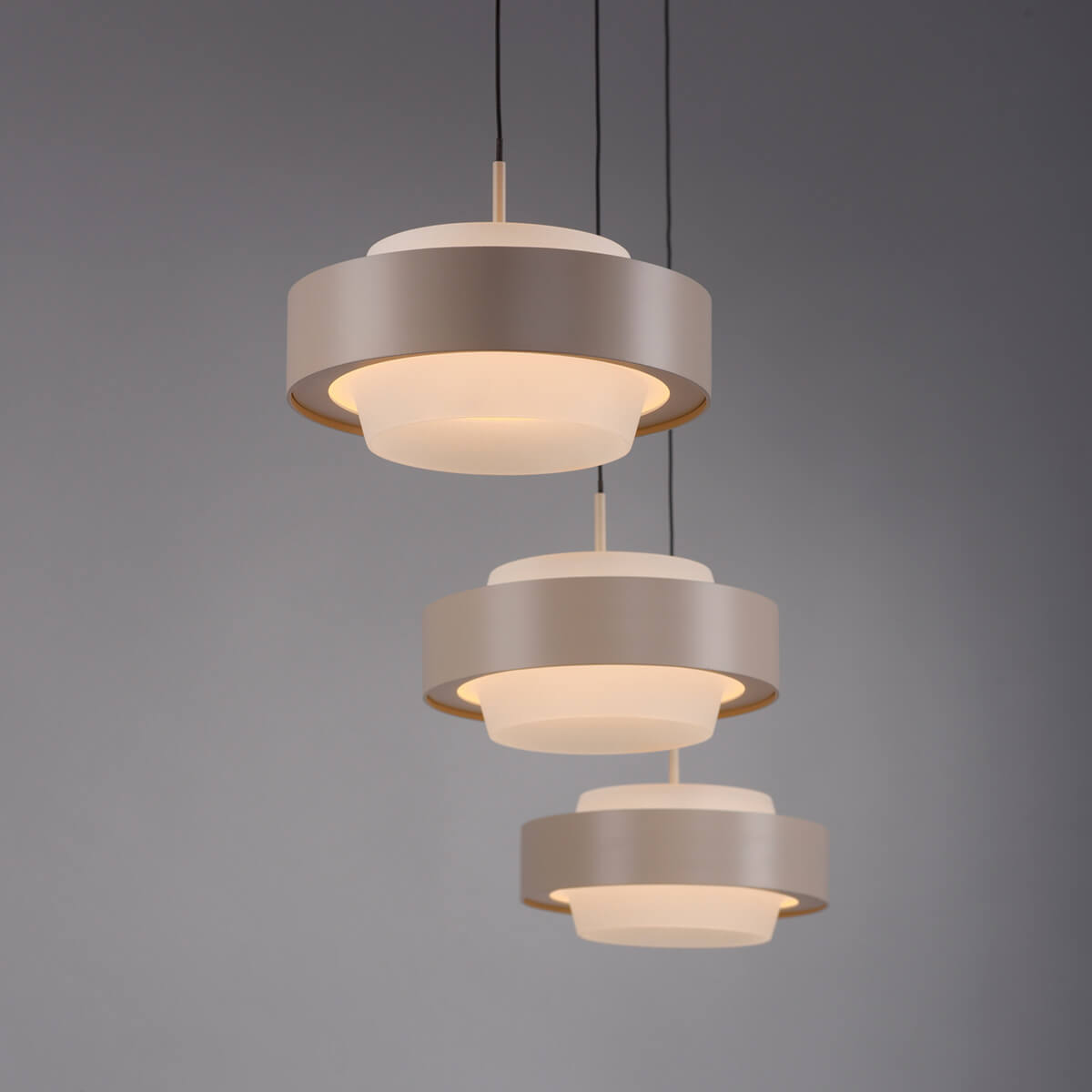 Elmo LED Pendelleuchte, 3-flg.