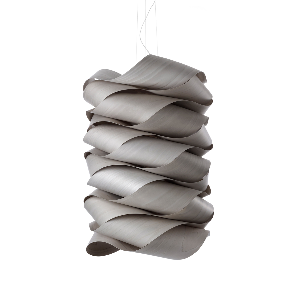 LZF Lamps Link Chain 3 Pendelleuchte, grau