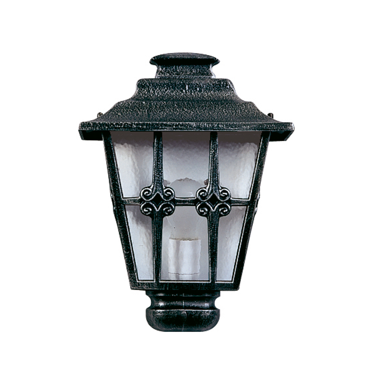 Albert Leuchten 3227 Außenwandleuchte, schwarz-silber