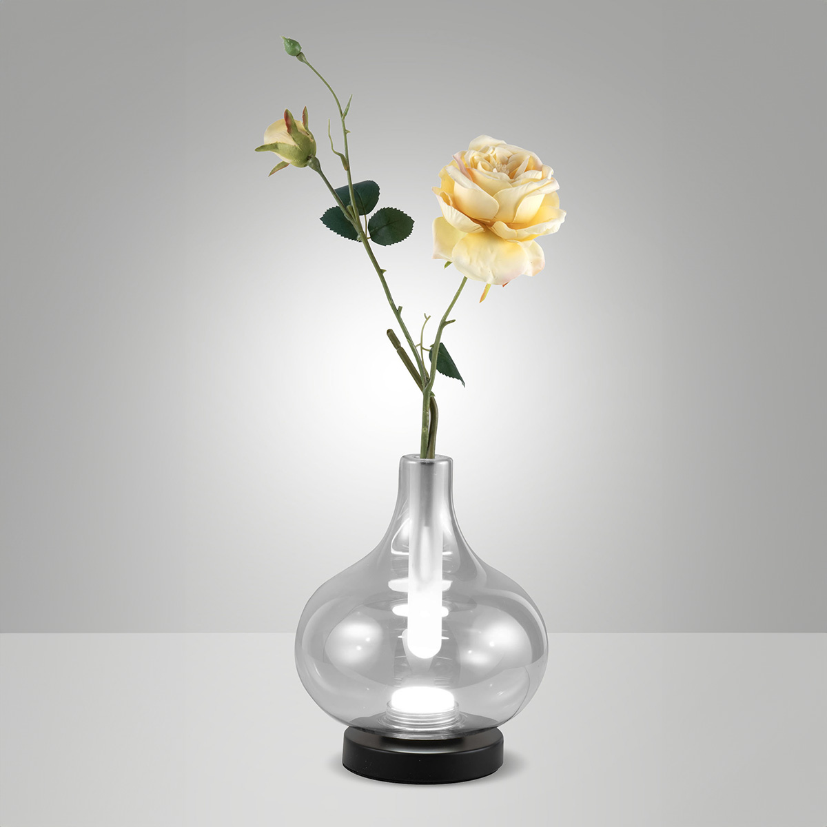 Crodo LED Tischleuchte & Vase