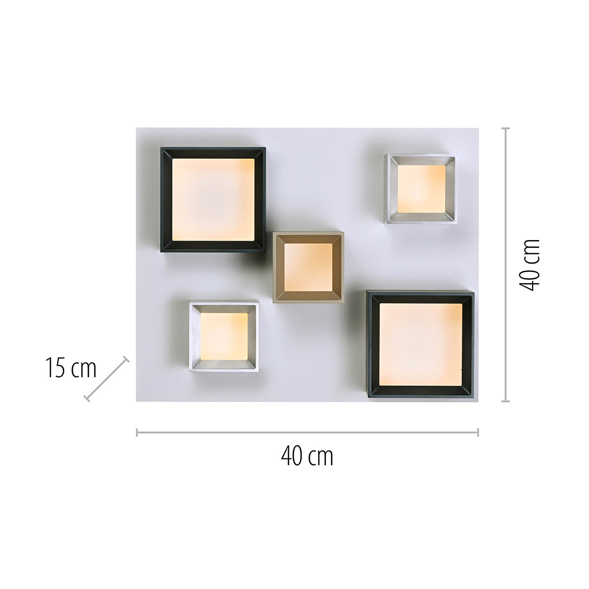 PURE Manhattan LED Deckenleuchte
