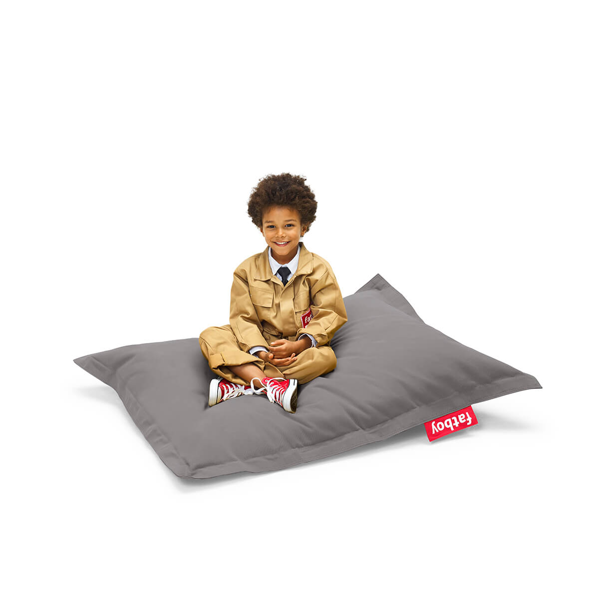 Fatboy Junior Stonewashed Sitzsack, grau