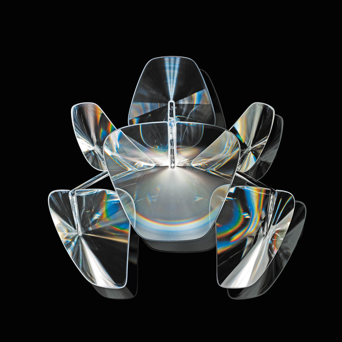 Luceplan Hope Parete, Höhe: 43 cm, transparent