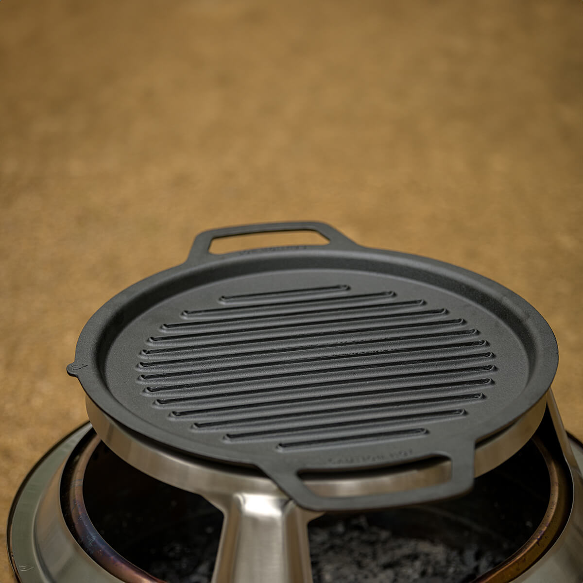 Yukon Gusseisen-Grillrost mit Aufsatz
