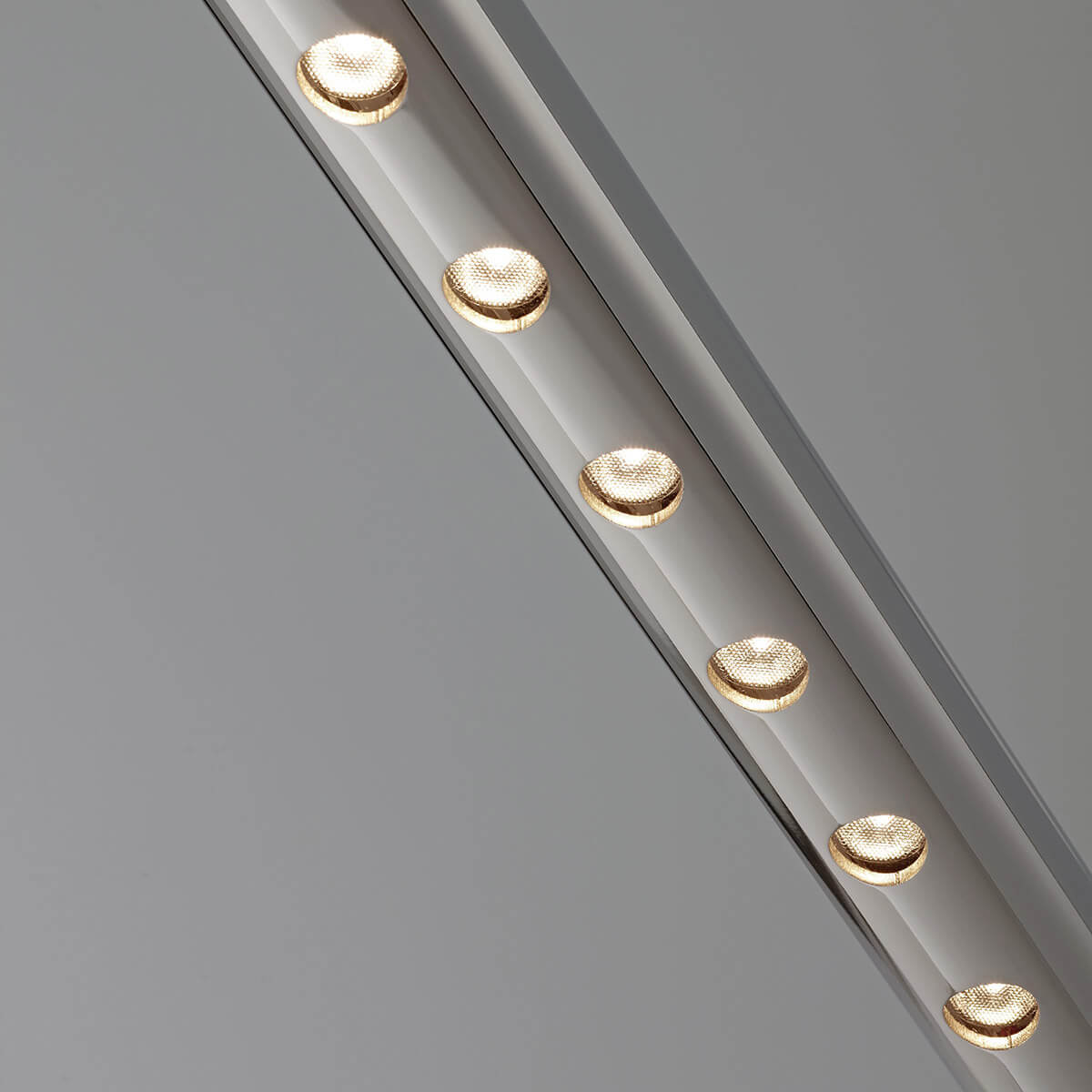 Tecnolumen Lum 195 LED Pendelleuchte, Chrom