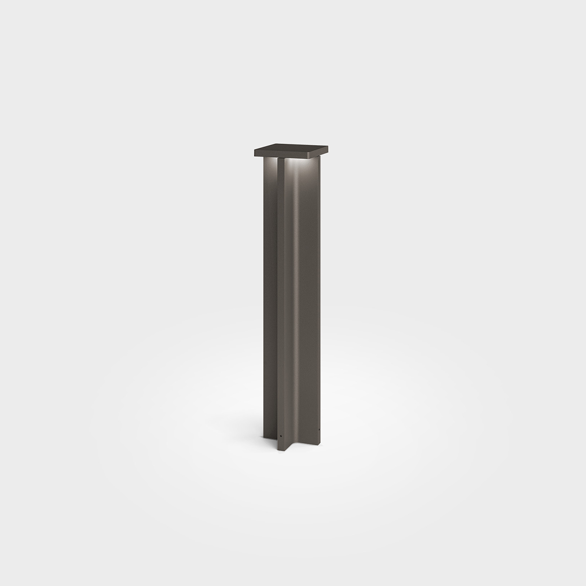 IP44.DE Mir X 70 LED Pollerleuchte, cool brown (braun)