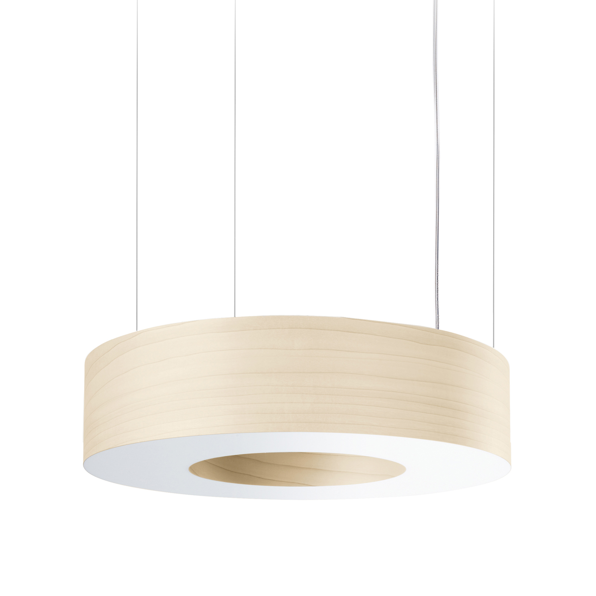 LZF Lamps Saturnia Medium LED Pendelleuchte, elfenbeinweiß
