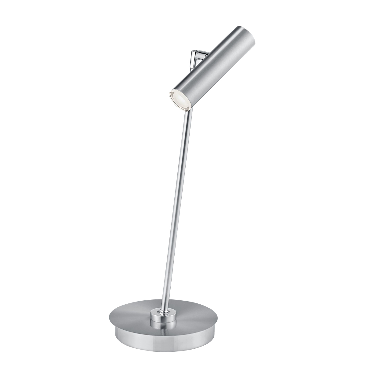 HELL Tom LED Tischleuchte, Nickel matt / Chrom