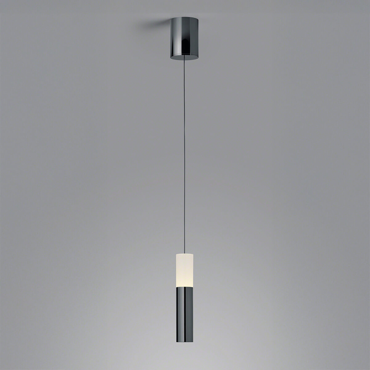 Helestra Lidos LED Pendelleuchte, schwarzchrom