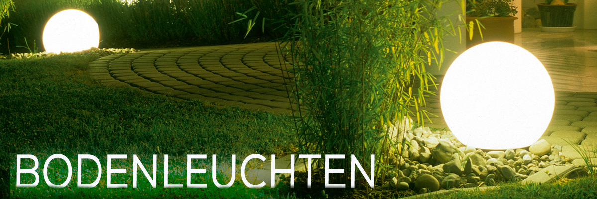 Kategoriebanner Bodenleuchten outdoor Kategoriebanner Bodenleuchten outdoor