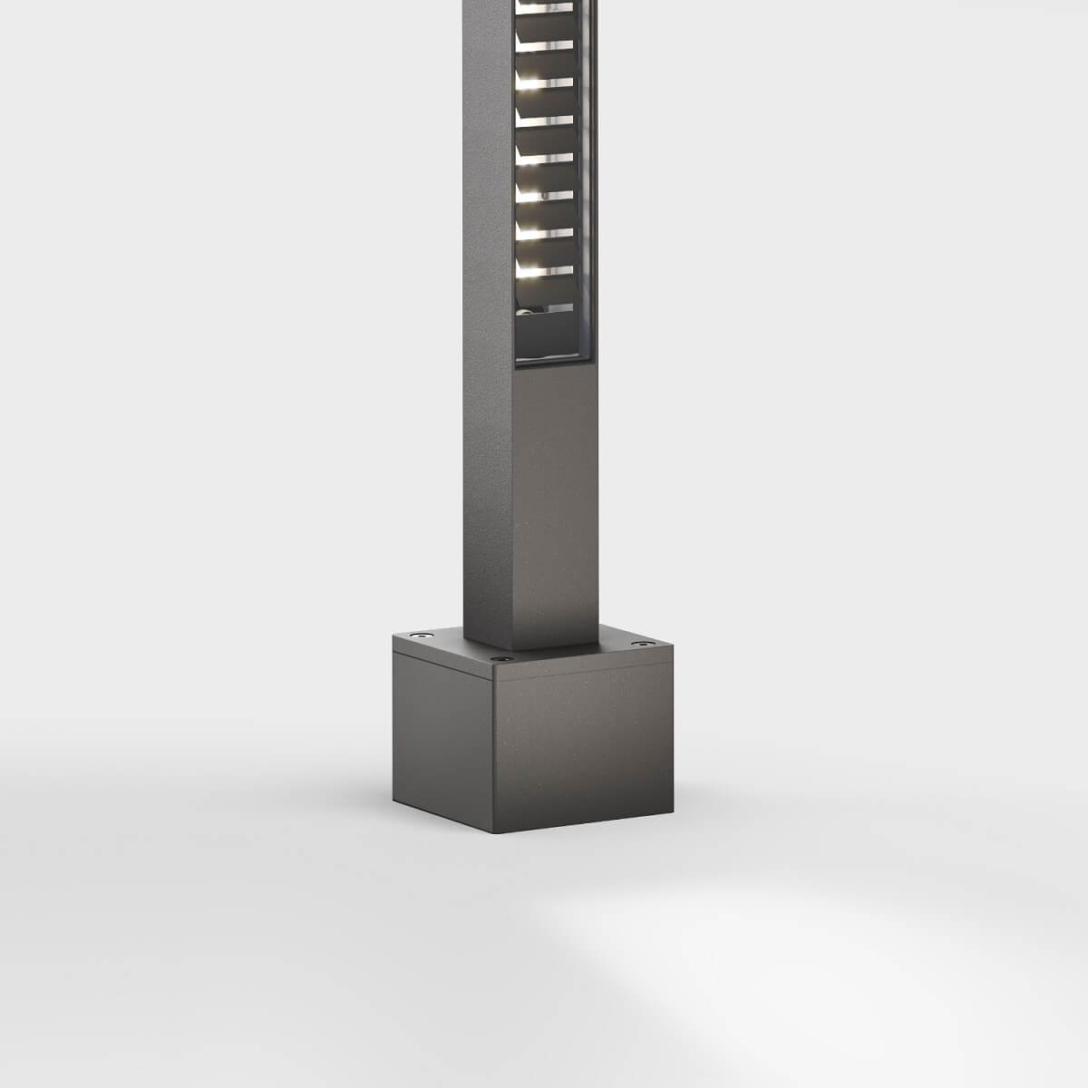 IP44.DE Lin LED Pollerleuchte, cool brown (braun)