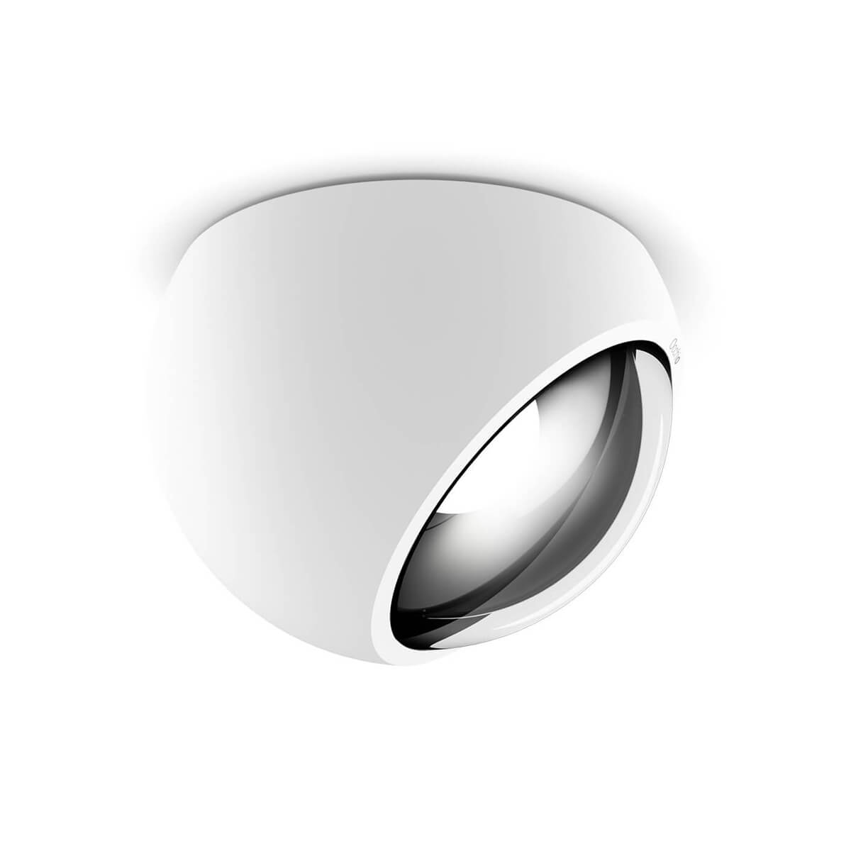Occhio Sito lato Volt C80 Wand- / Deckenleuchte, weiß matt