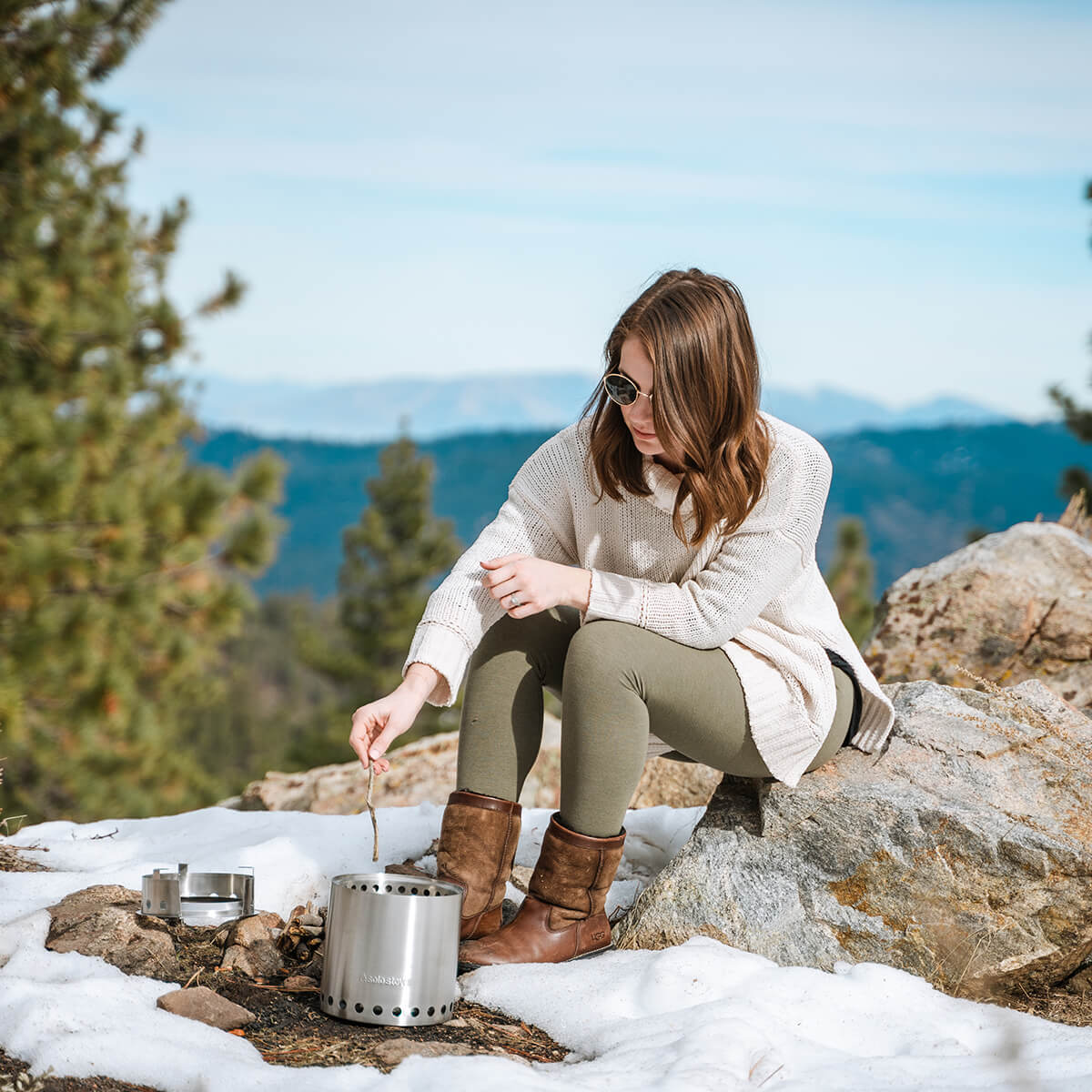 Solo Stove Campfire Campingkocher, Edelstahl