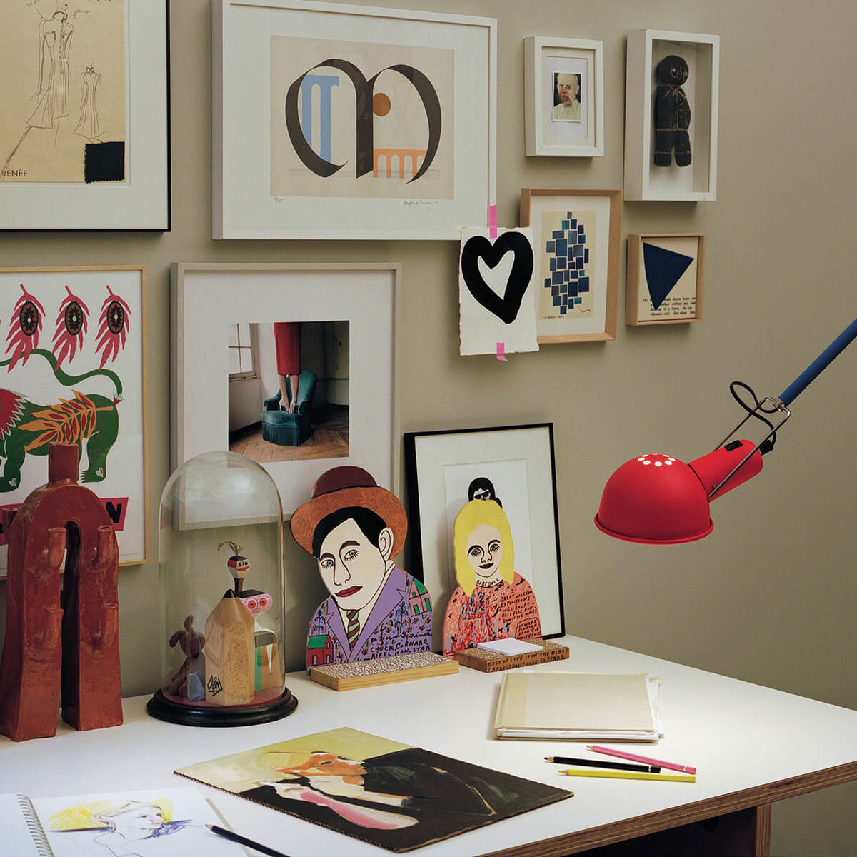 Flos 265 Chromatica Wandleuchte, multicolor (©Ambra Crociani)