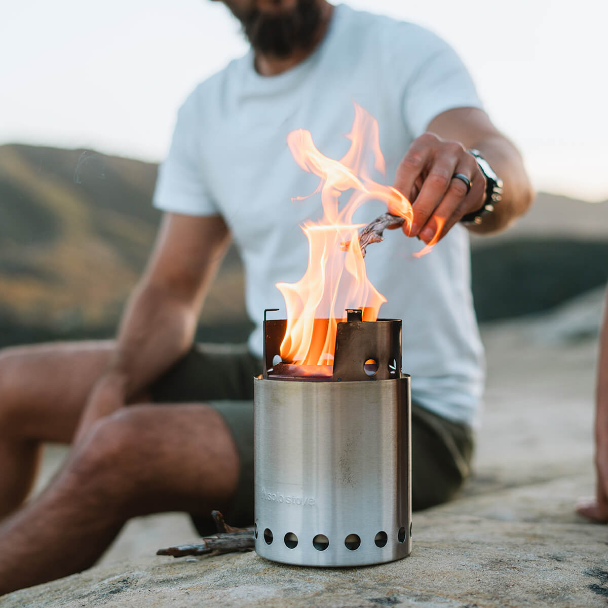 Solo Stove Titan Campingkocher, Edelstahl