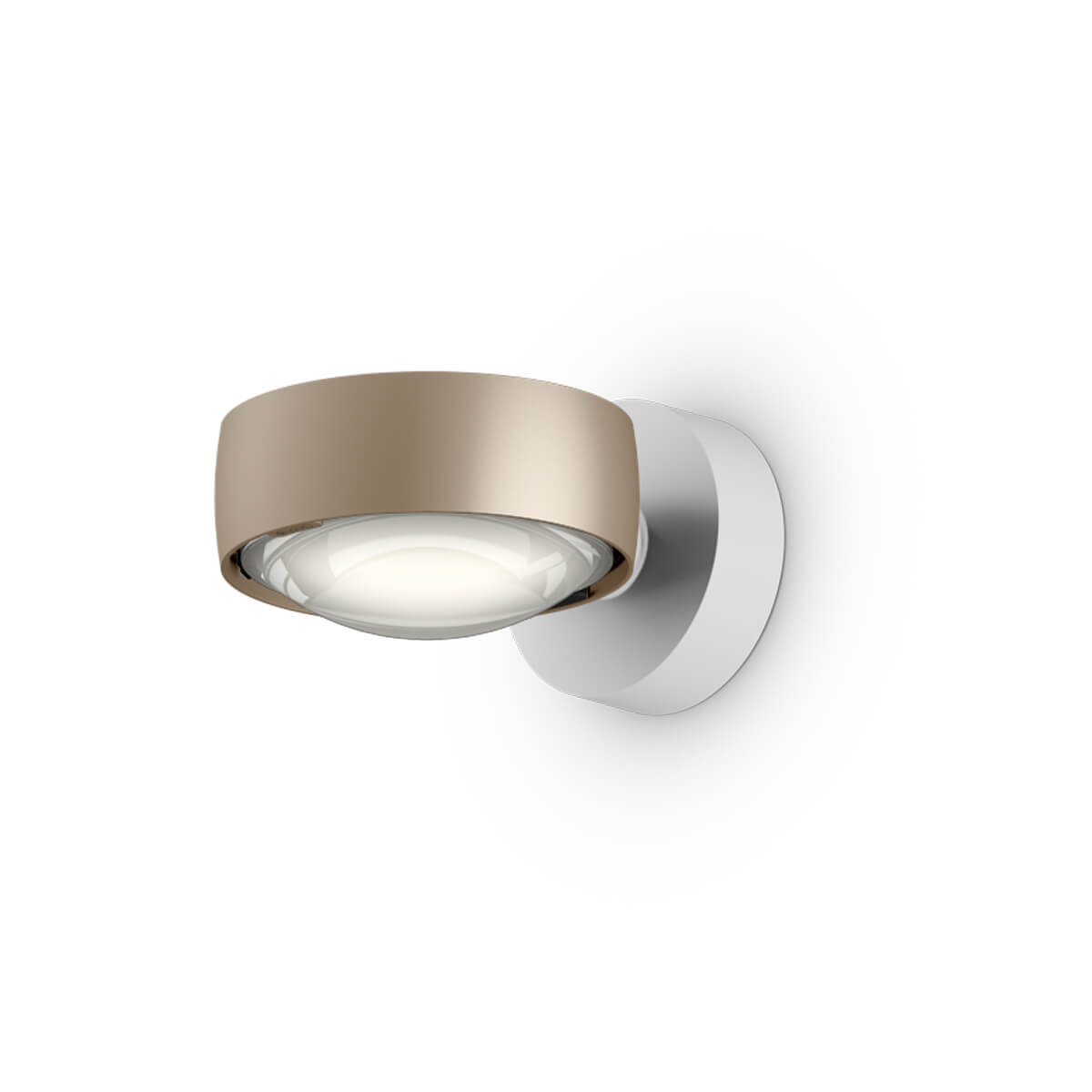 gold matt / white matt