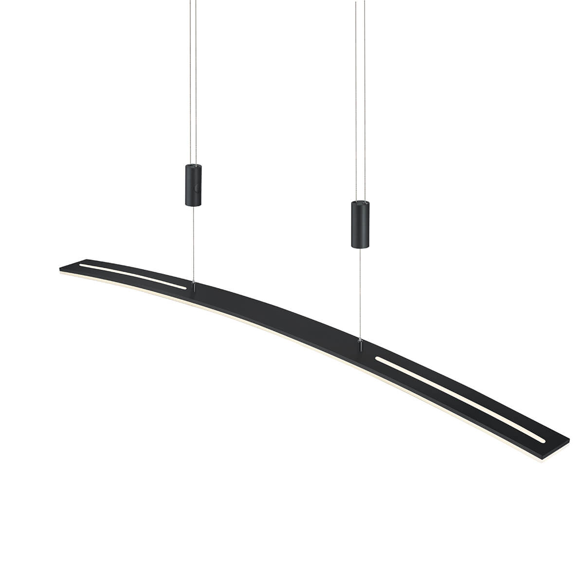 HELL Dual LED Pendelleuchte, schwarz