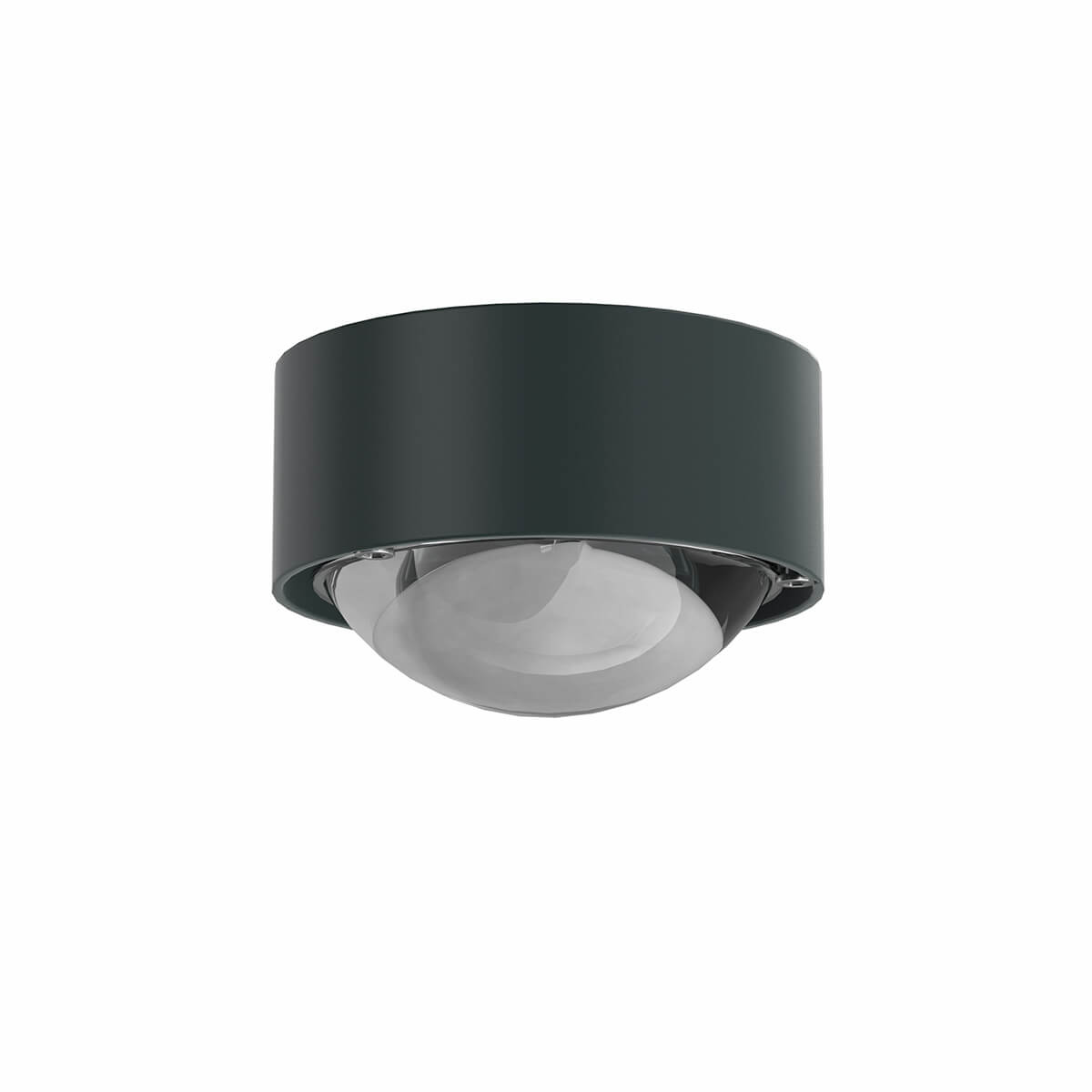 Top Light Puk Mini One Deckenleuchte, Gehäuse, anthrazit matt, mit Linse klar (nicht inbegriffen)