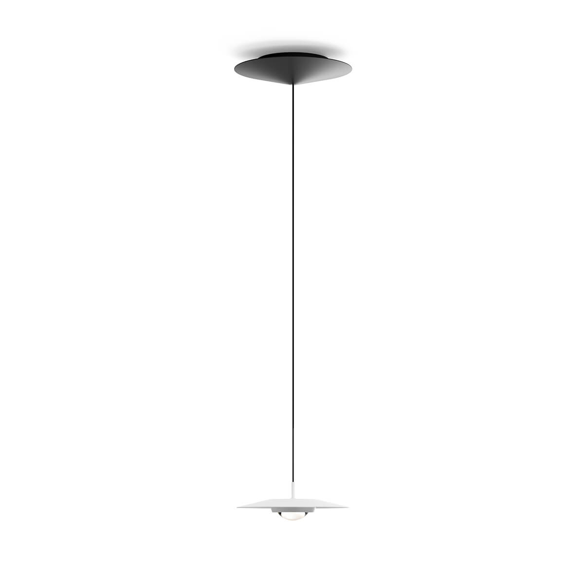 Luceplan Koinè LED Sospensione, Ø: 20 cm, weiß matt