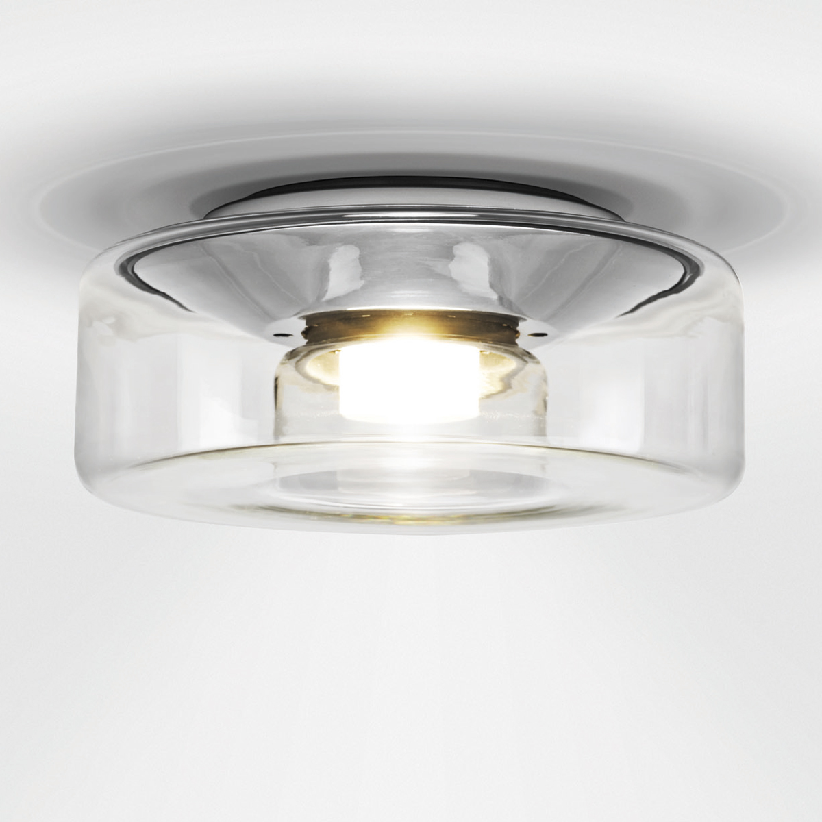 Serien.lighting Curling Ceiling L LED Deckenleuchte, Glas klar (©serien.lighting)